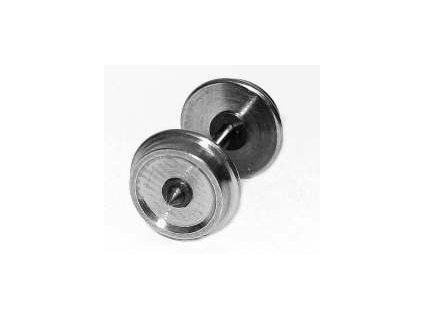 TT - dvojkolí kovové - 8 mm RP25 - jednostranně izolovaná/ Müller 178001