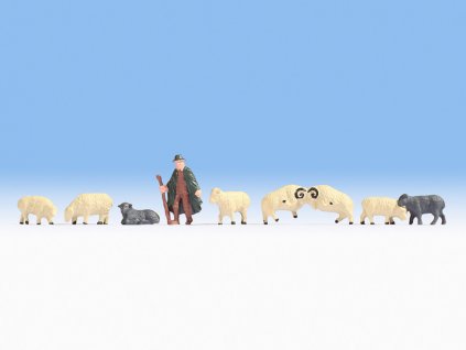 H0 - Pastýř a ovce / Noch 18210