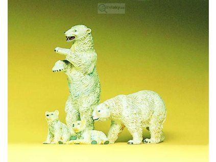 H0 - Medvědi, 4ks / Preiser 20384