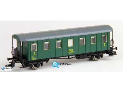 TT - osobní vůz ČSD Bi s plošinkou, ložiska PEHO /LOCO 206.2