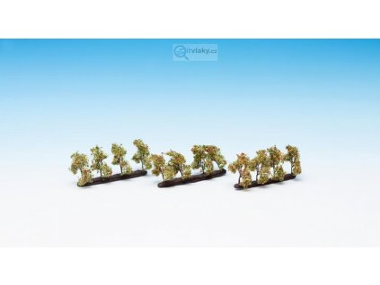 N/Z - Plantáže stromků s jablky, 24 ks, výška 2 cm / NOCH 21537