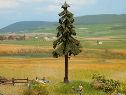 Smrk s vysokým kmenem 14,5 cm pro H0/TT/N, PROFI / NOCH 21924