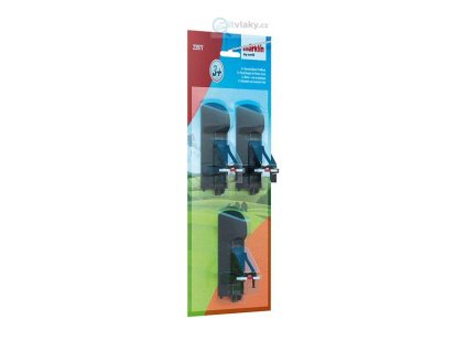 H0 - rozšiřující set kolejiva, 3 koleje se zarážedly / MARKLIN 23977