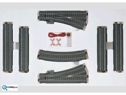 H0 set kolejí - nádraží C2 - Märklin/Marklin 24902