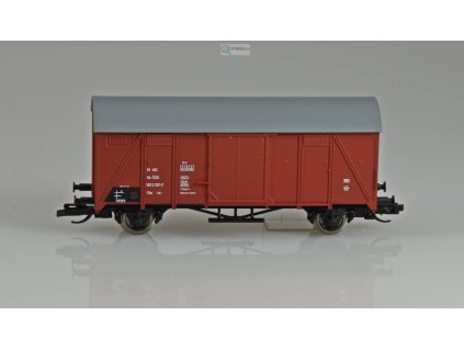 TT - vůz krytý Glm (Ztr) ČSD hnědý, střecha hladká / Loco 3006.4