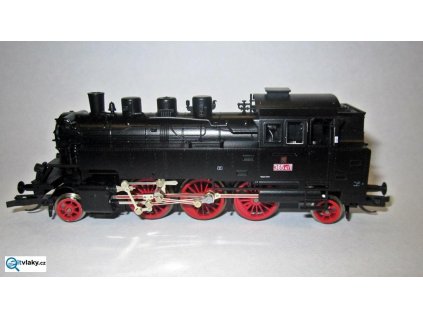 TT - parní lokomotiva řady 365 411 /BR64/ ČSD / Schirmer 30211