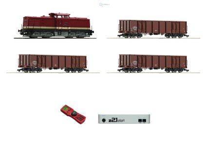 Vyprodáno TT - DCC Start set - lokomotiva DR 115, z21start + multiMaus/ ROCO 35018