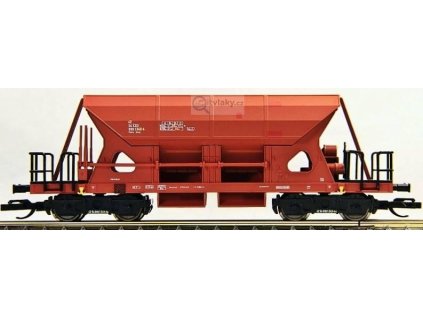352393 tt vysypny hnedy vuz facs csd cerna prkna zabradli i narazniky loco 3509