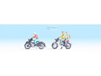 N - Motocyklisté, 3 figurky / NOCH 36904