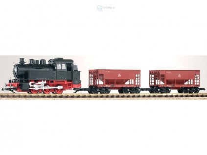 G - Start set nákladní vlak parní lokomotiva BR 80 DB/ Piko 37100