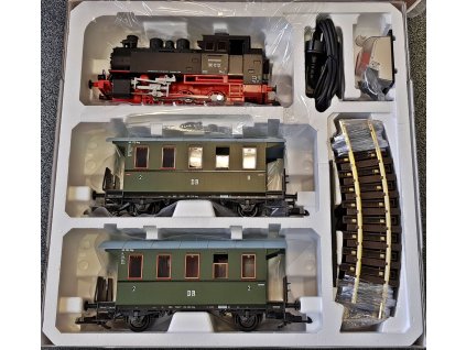 G - ANALOG/ZVUK/KOUŘ Start set BR 80 a 2 os. vozů / PIKO 37125