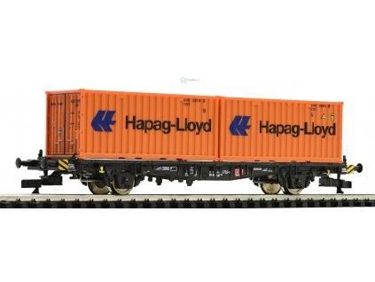 Vyprodáno TT - Kontejnerový vůz Hapag Lloyd, DB AG / ROCO 37514