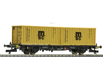 Vyprodáno TT - Kontejnerový vůz MSC, DB AG / ROCO 37515