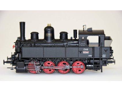ARCHIV H0 - DCC/ZVUK/KOUŘ parní lokomotiva 422.0115 ČSD / Brawa 40794