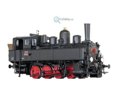 H0 - DCC/ZVUK/KOUŘ parní lokomotiva 422.0115 ČSD / Brawa 40794