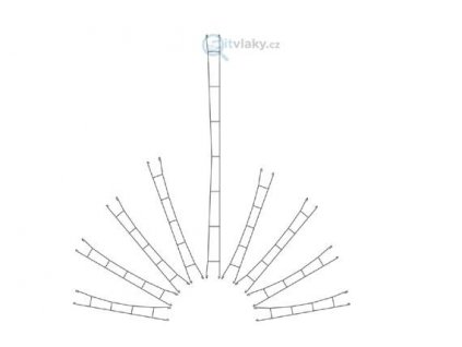 356329 h0 trolejove vedeni 190mm 5 ks viessmann 4142