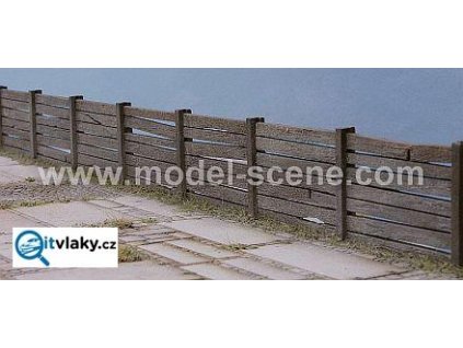 TT - Betonový plot pravidelný / Model Scene 41800