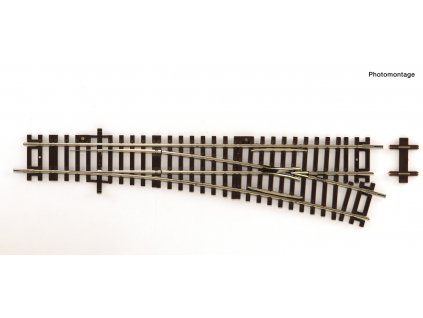 H0 - Roco line výhybka WR15 vpravo 230mm, R 873,5mm 15° / ROCO 42441