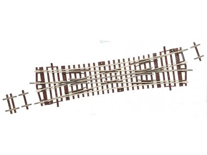 H0 - Roco Line DKW15 křižovatková výhybka 230mm R1050mm 15st / ROCO 42451