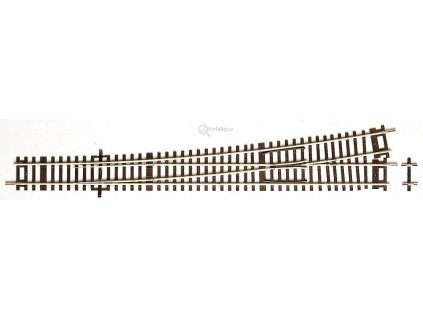 H0 - Roco Line výhybka Wl10 vlevo 345mm R1946 10° / ROCO 42488