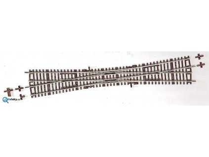 H0 - Dvojitá křižovatková výhybka Roco Line DKW10 R959mm, 10° / ROCO 42496