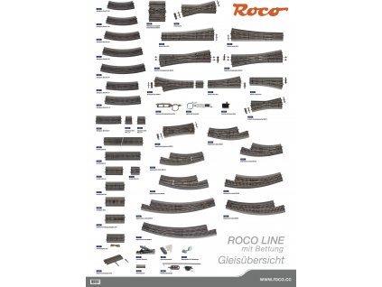 357289 h0 spinaci kolej g 115 mm s gumovym podlozim roco 42518