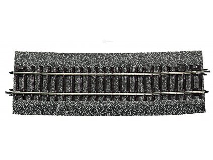 H0 - oblouková kolej R20 - 1962 mm / 5° s gumovým podložím / ROCO 42530