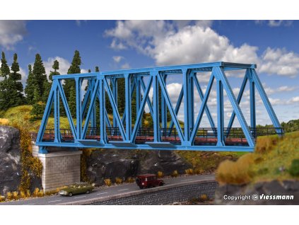 H0 - Železniční most, rovný / Vollmer 42546