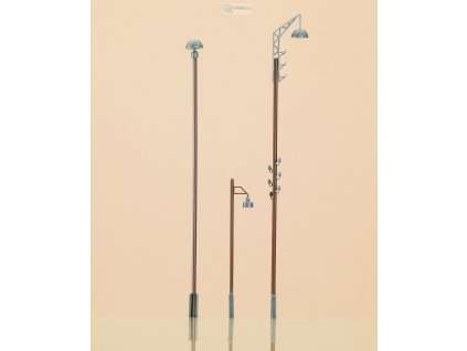H0/TT - makety lamp 8 + 8 + 16 ks / Auhagen 42554