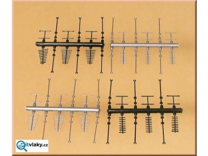 H0/TT - Sada antén na sgřechy domů 24 ks / Auhagen 42653