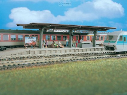 H0 - Nástupiště / Vollmer 43535