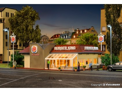 H0 - Burger King restaurace / Vollmer 43632