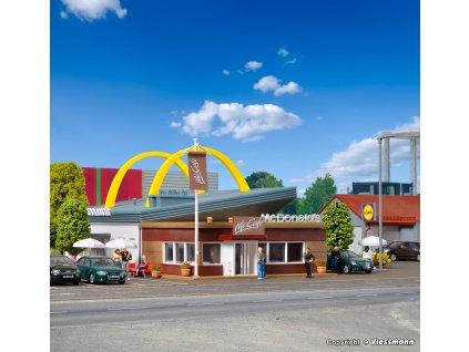 H0 - McDonalds McCafé / Vollmer 43636