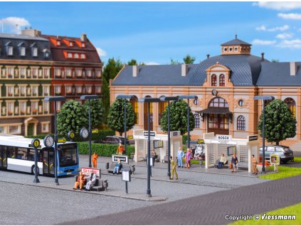 H0 - Autobusové nádraží / Vollmer 45148