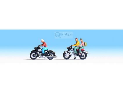 TT - Motocyklisté, 3 figurky / NOCH 45904