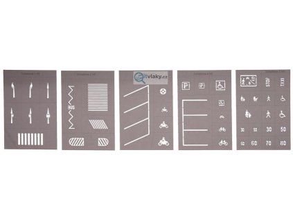 TT - Šablony k tvorbě dopravního značení  / Noch 48600