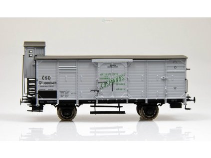 H0 - krytý nákladní vůz Gg "Cosmanos" ČSD / Brawa 49092