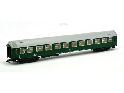 TT - Osobní vůz ČD "B" - 2 třída zelený / LDS Tillig 501590