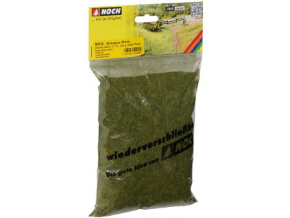 Statická tráva - louka tmavě zelená 2,5mm, 100g / NOCH 50220