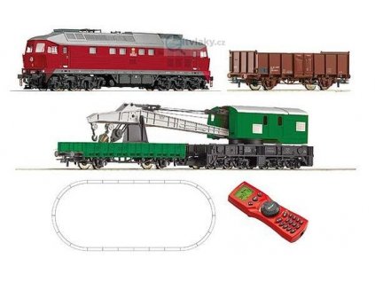 H0 - Digital Set ČSD - lokomotiva T 679 + 3 vozy, MultiMaus / ROCO 51272
