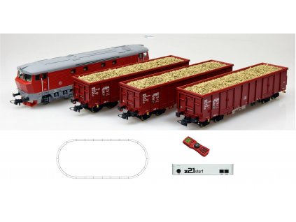 ARCHIV H0 - DCC start set lokomotiva T478 ČSD, z21start + MultiMaus / ROCO 51294