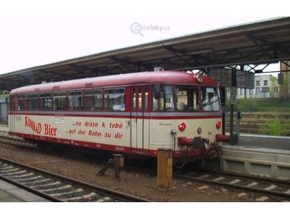 H0 - CZ motorový vůz VT 98 DB KONRAD Bier...na dráze k tobě / ROCO 52630KORAD