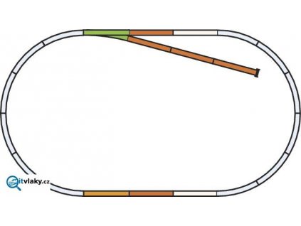 H0 - Kolejový set B, odstavaná kolej A-Gleis / PIKO 55310