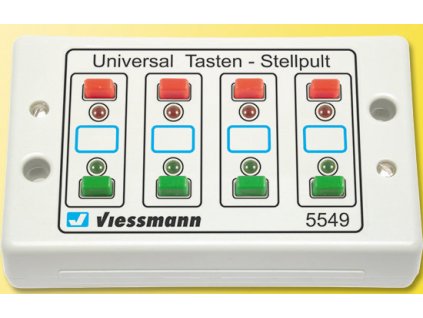366058 univerzalni ovladaci panel 4x2 info 8x led viessmann 5549
