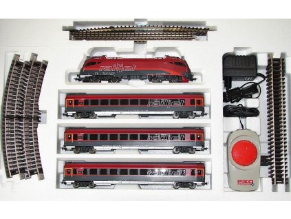 H0 - startset Railjet jednotka Taurus, OBB / PIKO 57172