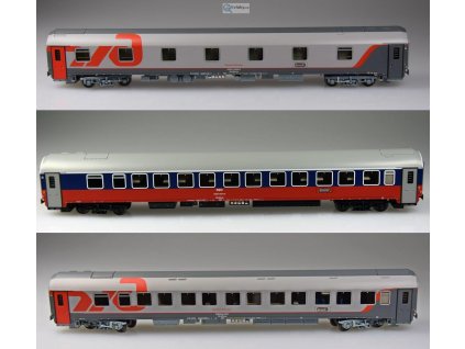 Poslední! TT - set tří vozů Moskva - Bohumín - Nice, ŘŽD / LS Models 58029