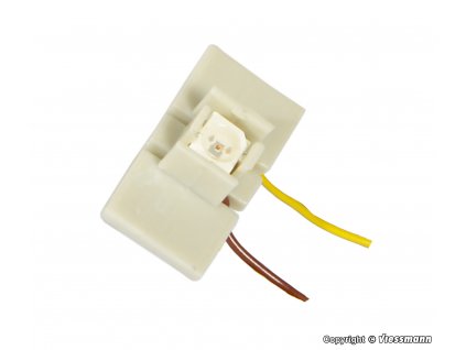 H0 - Osvětlení interiéru - bílá LED, 10 ks / Viessmann 6048