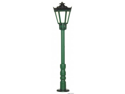 H0 - Parková lampa, zelená / Viessmann 6072