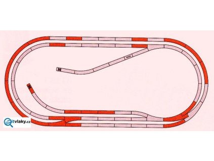 H0 - Kolejový set D - Roco GeoLine / ROCO 61103