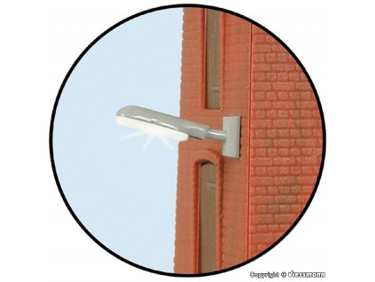 N - Nástěnná LED lampa / Viessmann 6489